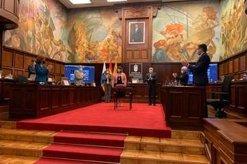 Toma de posesión de Gloria Cabrera como consejera/TA.